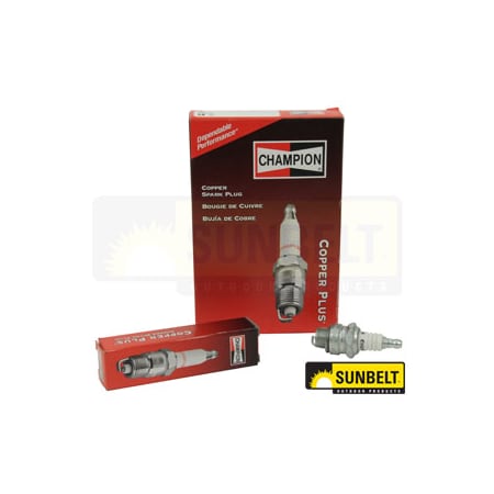 Sunbelt Champion Spark Plug, Individually Boxed 3.78" x0.98" x0.88" A-B1RS14YC